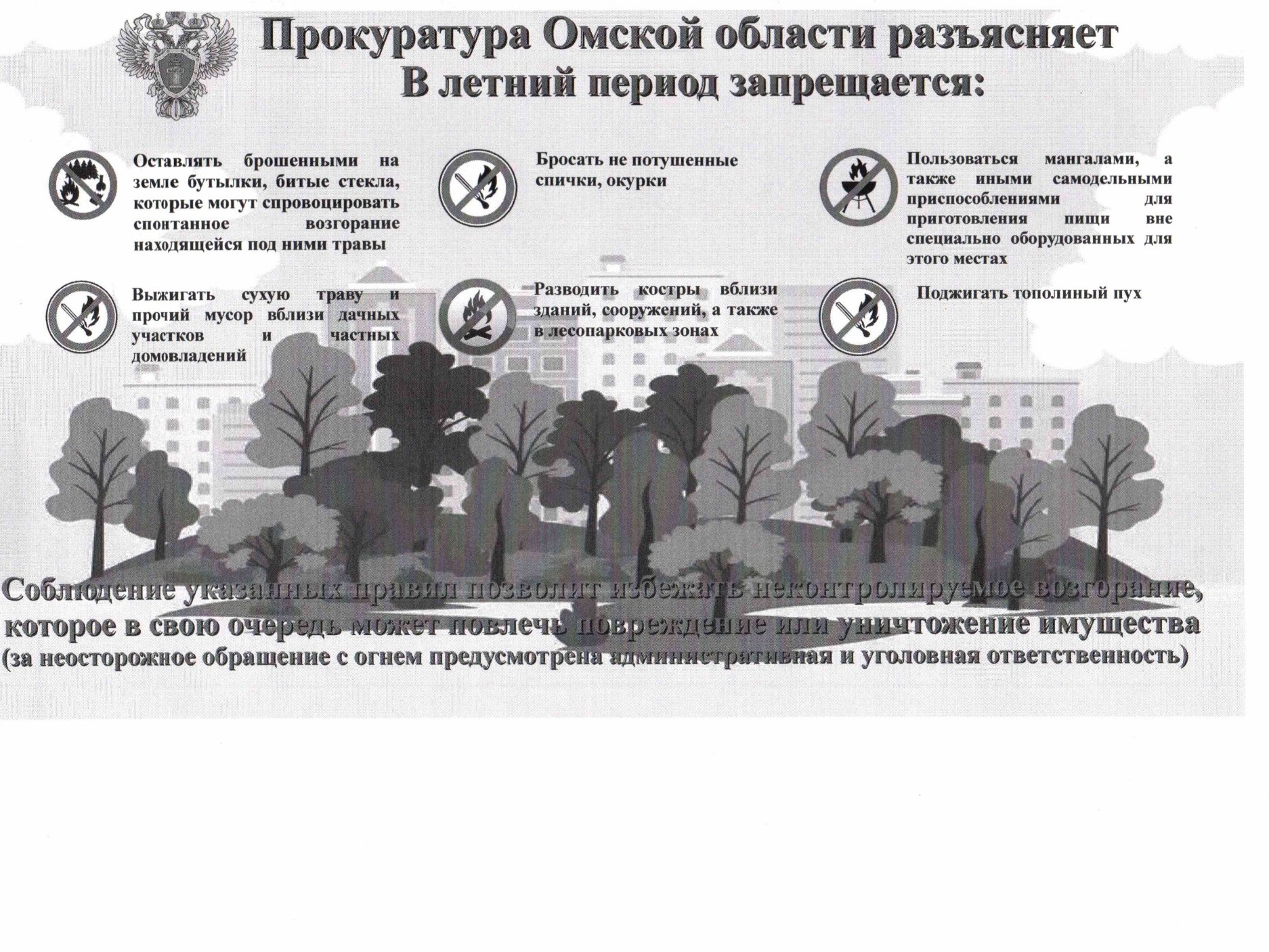 « О противопожарной безопасности в летний период».